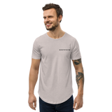 Embroidered Curved Hem T-Shirt